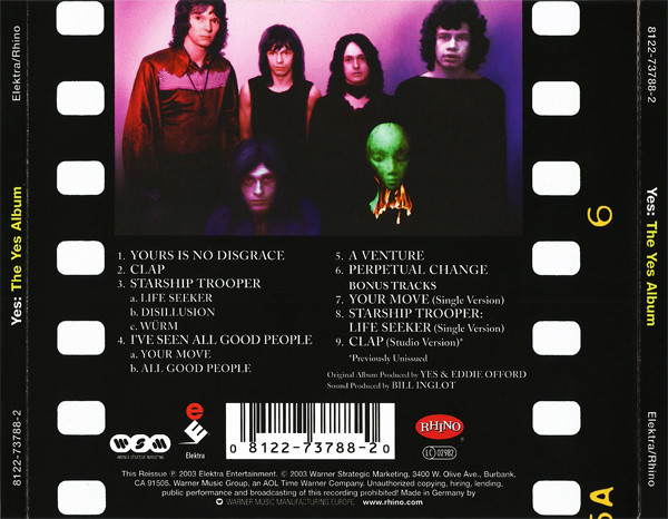 YES – ALBUM REMASTERED  CD