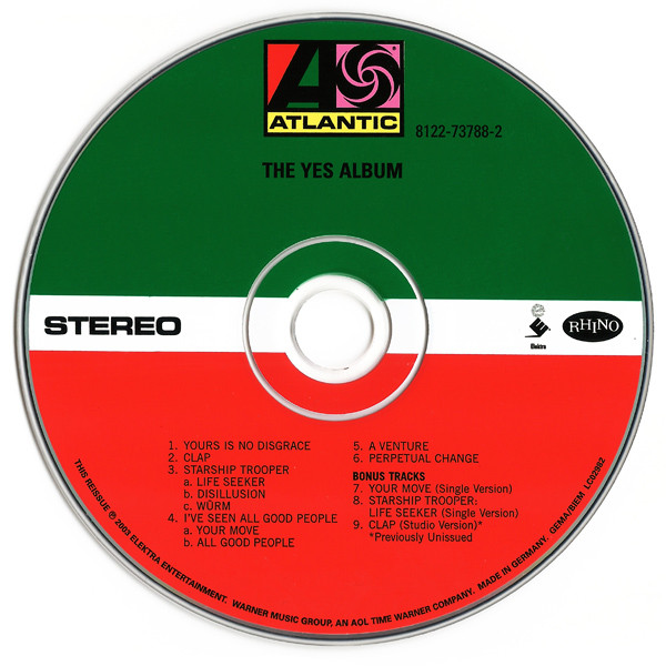 YES - ALBUM REMASTERED CD - Slika 3