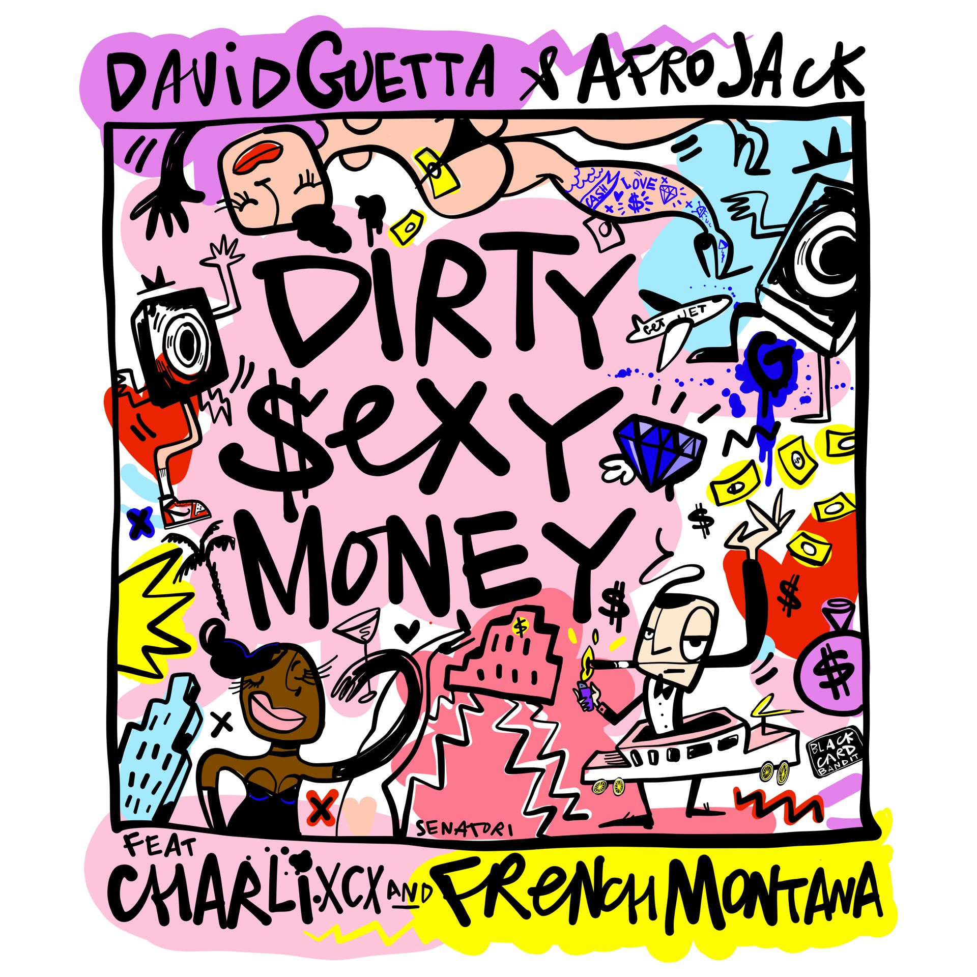 Pročitajte više o članku David Guetta, Afrojack, Charli XCX I French Montana udruženi u singlu  ‘Dirty Sexy Money’