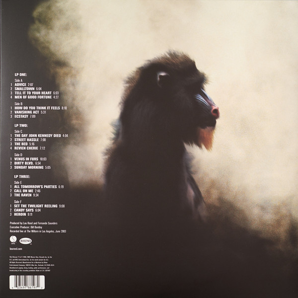 REED LOU – ANIMAL SERENADE..LP3