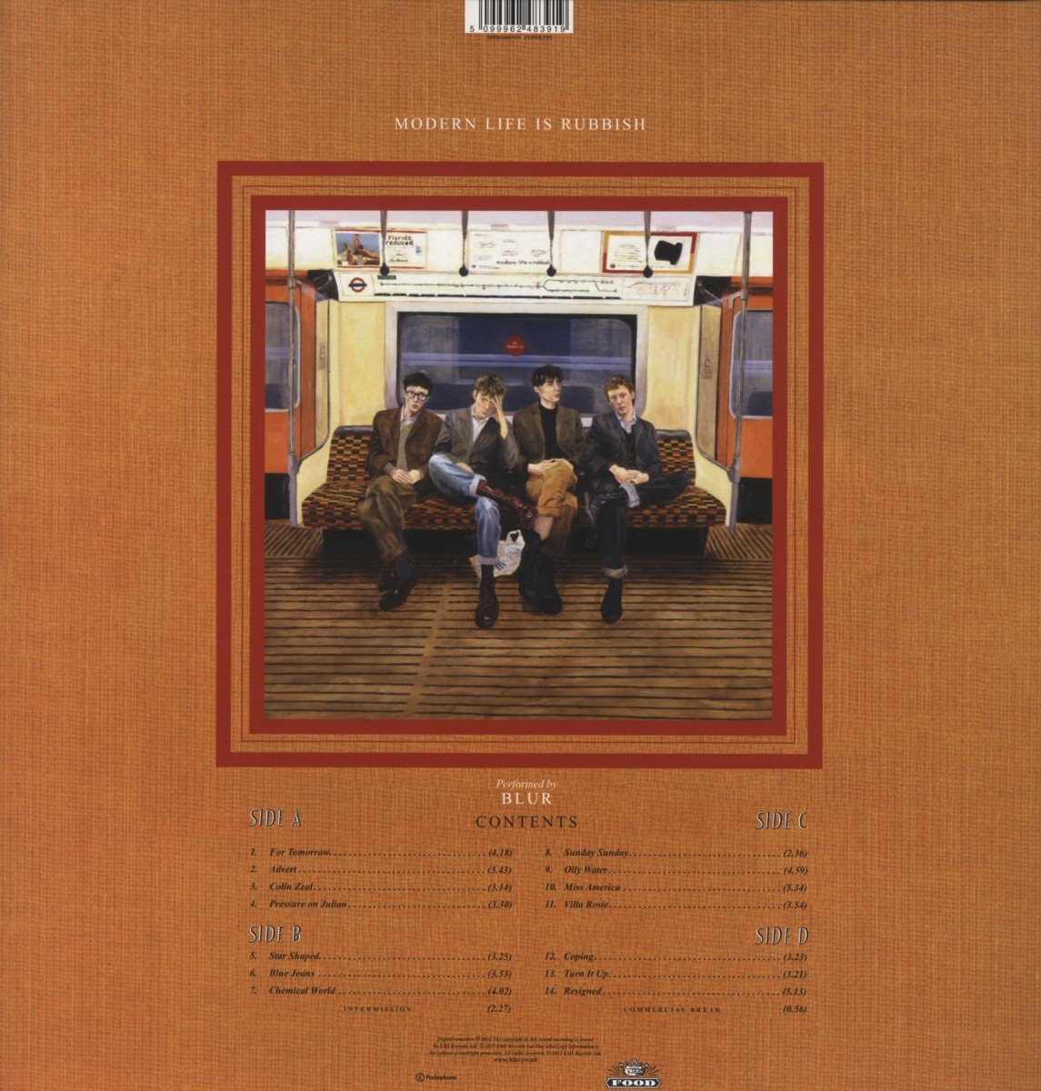 BLUR - MODERN LIFE IS RUBBISH LP2 - Slika 2