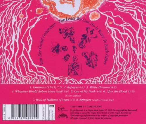 VAN DER GRAAF GENERATOR – LEAST WE CAN DO IS WAVE TO EACH OTHER RM CD