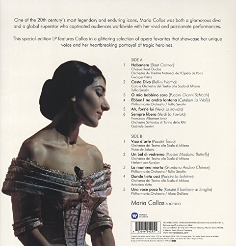 CALLAS MARIA – MARIA CALLAS REMASTERED LP