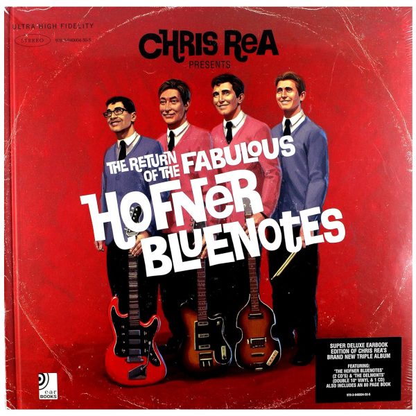 REA CHRIS – HOFNER BLUENOTES…BOOK+3CD