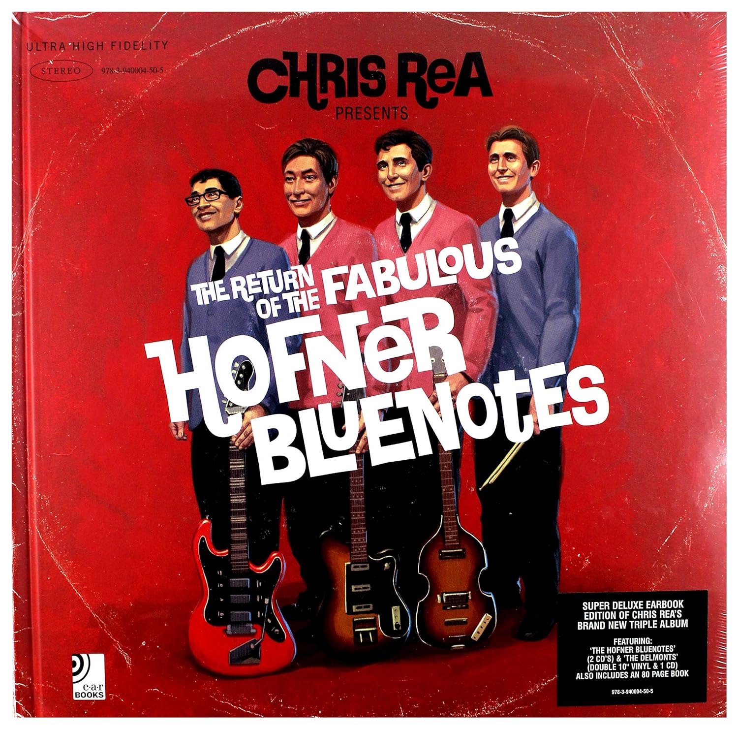 REA CHRIS - HOFNER BLUENOTES...BOOK+3CD