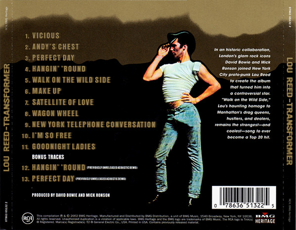 REED LOU - TRANSFORMER...REMASTER - Slika 2
