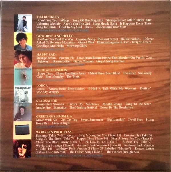 BUCKLEY TIM – COMPLETE ALBUM COLLECTION CD8