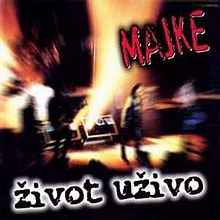 MAJKE – ŽIVOT UŽIVO CD