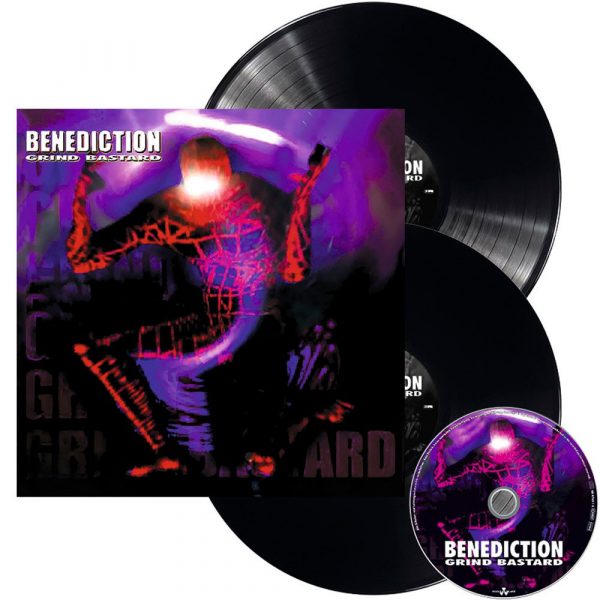 BENEDICTION – GRIND BASTARD (black vinyl ltd)…LP2+CD
