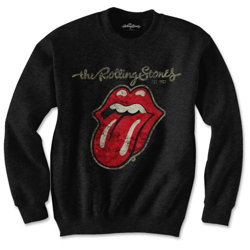 ROLLING STONES – PLASTERED TONGUE…SWEATSHIRT-S