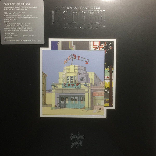 LED ZEPPELIN – SONGS REMAINS THE SAME  4 LPs, 2 CDs & 3 DVDs 180 grams, Box-Set
