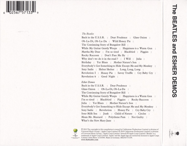 BEATLES – WHITE ALBUM 50th anniversary deluxe