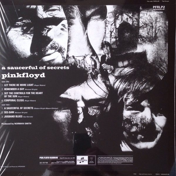 PINK FLOYD –  A SAUCERFUL OF SECRETS LP