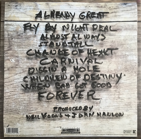 YOUNG NEIL – PROMISE OF THE REAL/VISITOR…LP2