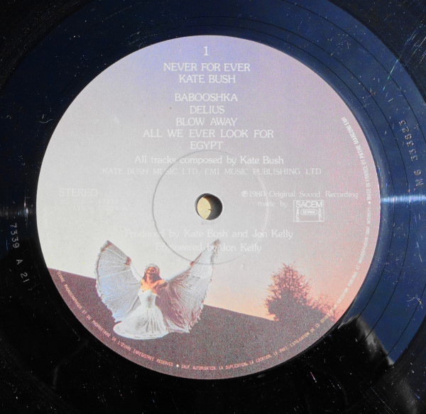 BUSH KATE - NEVER FOR EVER...LP