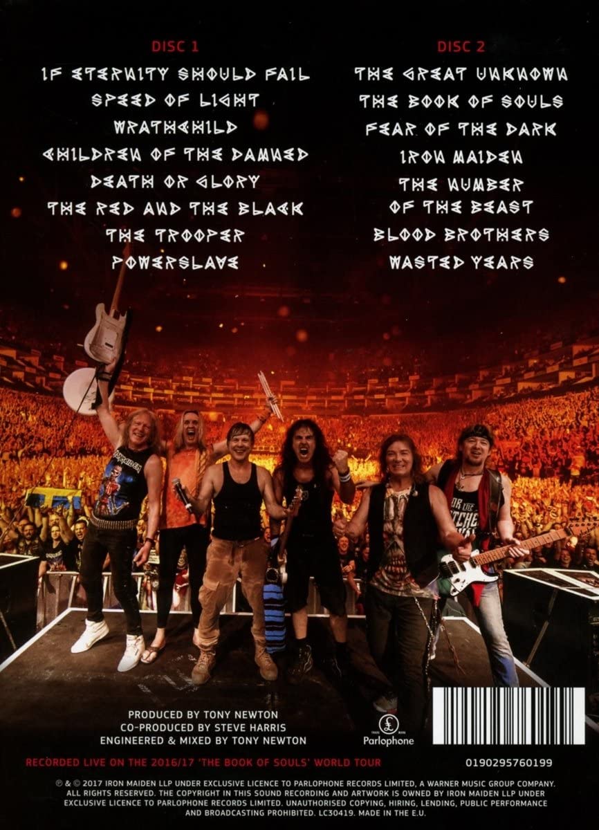 IRON MAIDEN - BOOK OF SOULS:LIVE CHAPTER Ltd CD2 - Slika 3