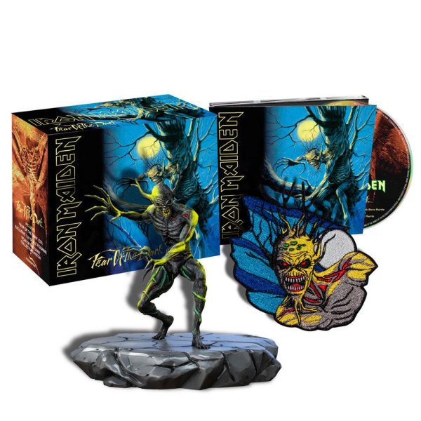 IRON MAIDEN – FEAR OF THE DARK +figurica…CD BOX