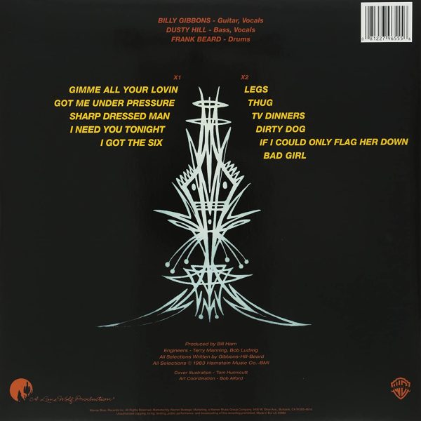 ZZ TOP – ELIMINATOR LP