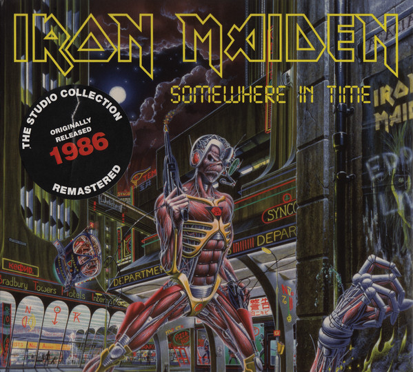 IRON MAIDEN - SOMEWHERE IN TIME RM digi...CD