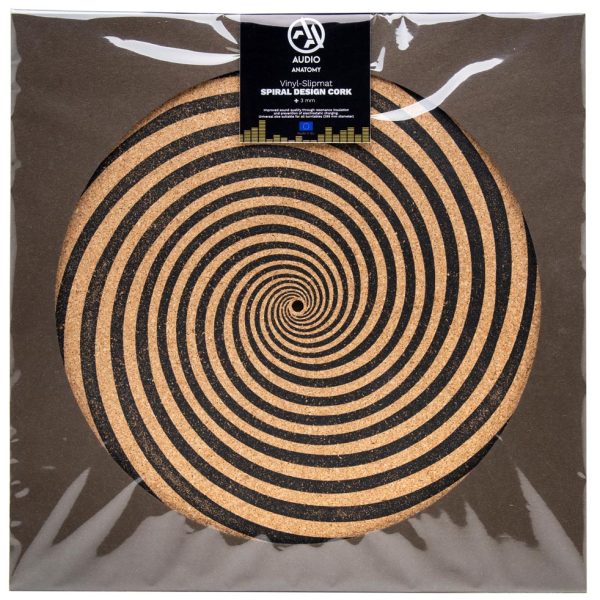 PRIBOR – MUSIC PROTECTION SLIPMATSPIRAL DESIGN CORK
