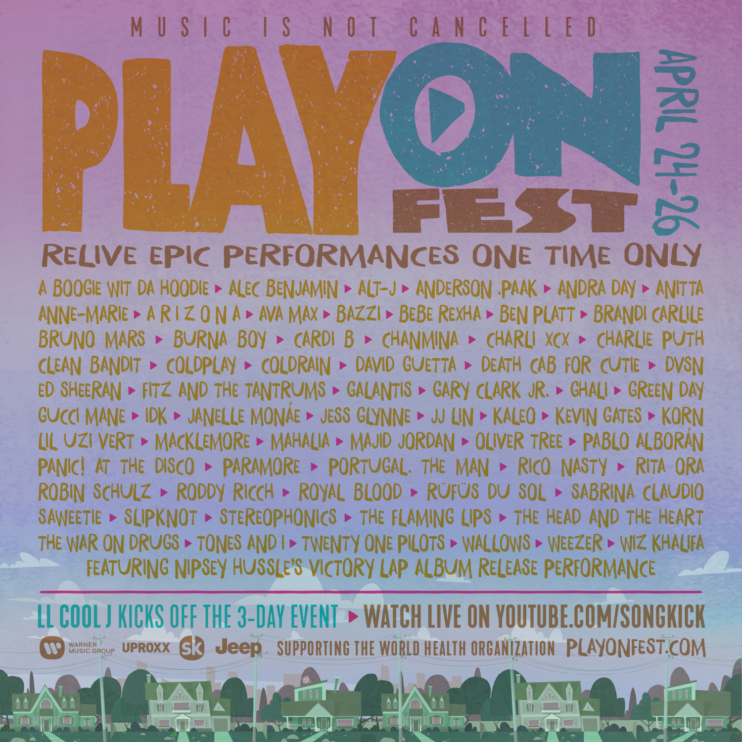 Pročitajte više o članku Najavljen PlayOn Fest – najveći virtualni festival u svijetu