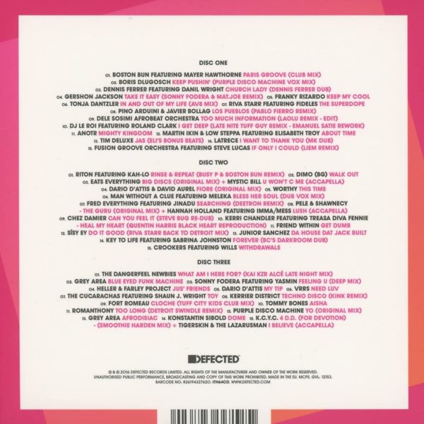 V.A. – DEFECTED IN THE HOUSE:MIAMI 2016 CD3