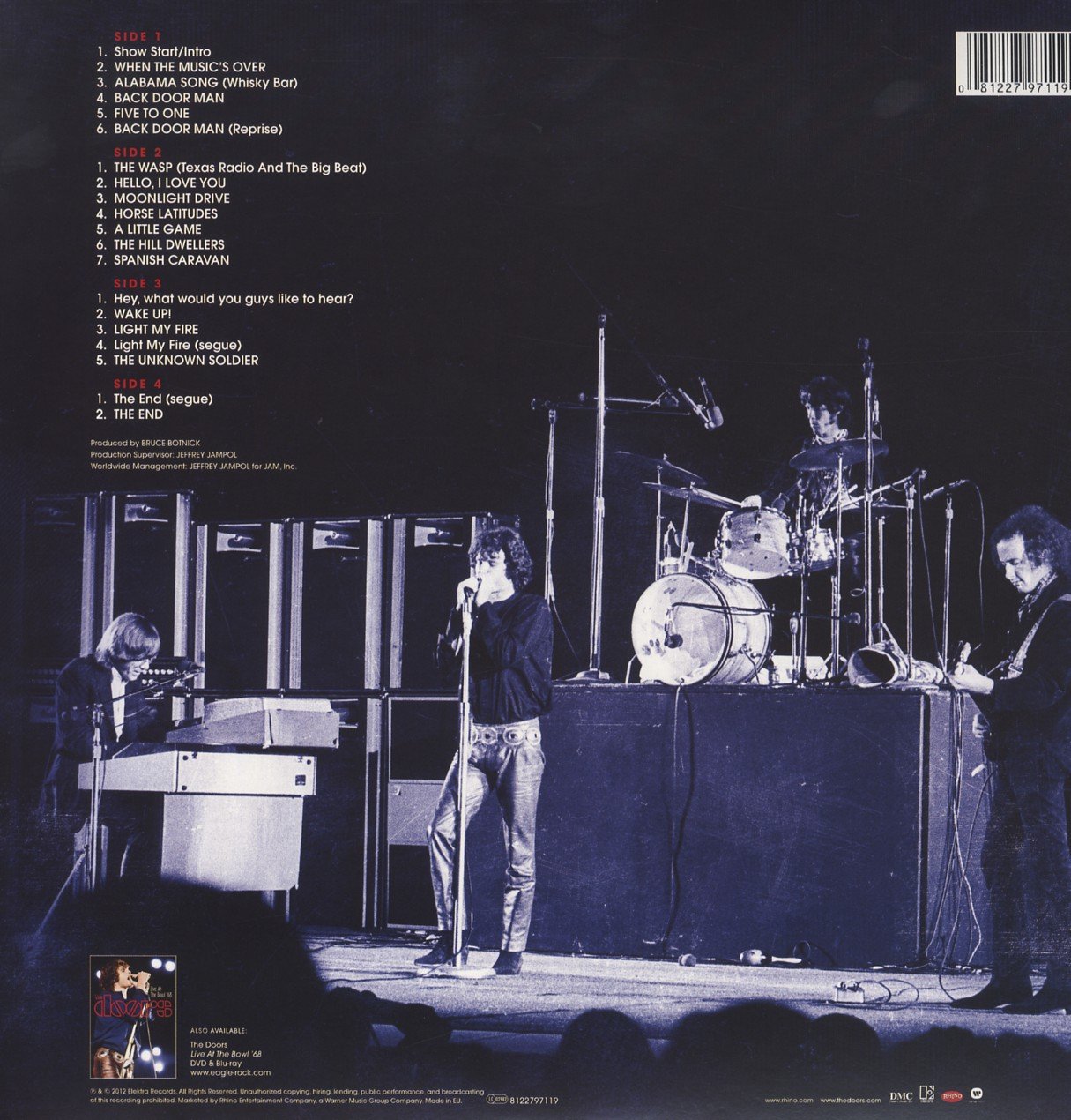 DOORS - LIVE AT THE BOWL '68...LP2 - Slika 2