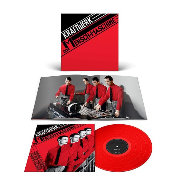 KRAFTWERK – DIE MENSCH – MASCHINE (red) LP