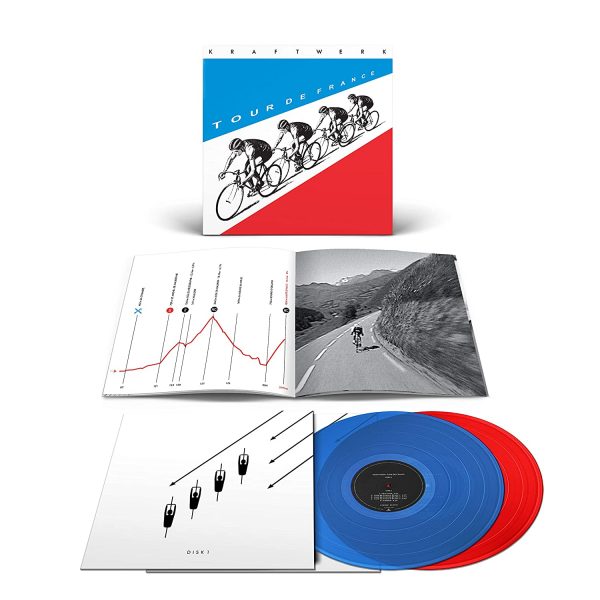 KRAFTWERK – TOUR DE FRANCE(DE) red/blue vinyl LP2