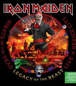 IRON MAIDEN – NIGHTS OF THE DEAD, LEGACY OF THE BEAST coloure vinyl LP3