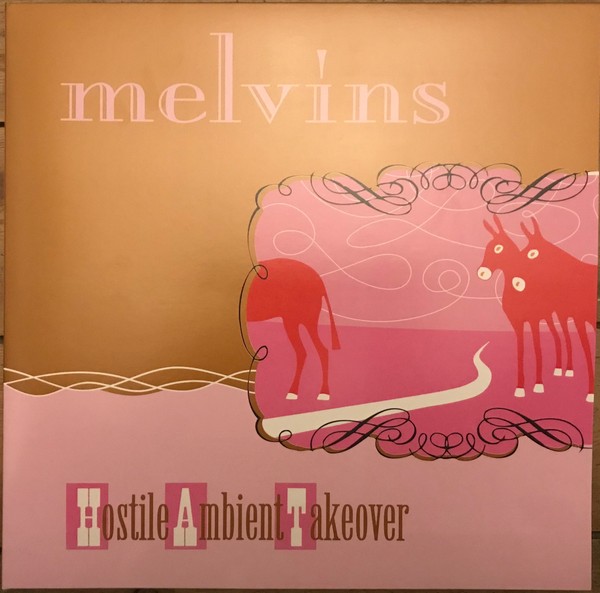 MELVINS – HOSTILE AMBIENT TAKEOVER baby pink vinyl LP