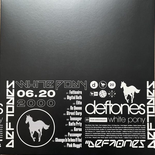 DEFTONES – WHITE PONY 20TH ANN. LTD LP