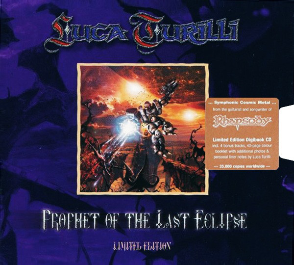 TURILLI LUCA - PROPHET OF THE LAST ECLIPSE limited edition digibook CD