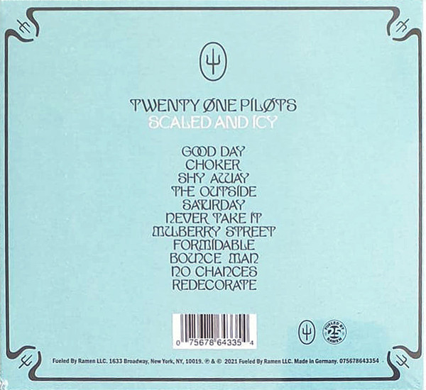 TWENTY ONE PILOTS - SCALED AND ICY CD - Slika 2