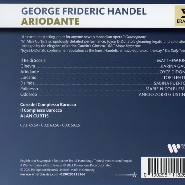 HANDEL/DIDONATO/CURTIS – ARIODANTE CD3