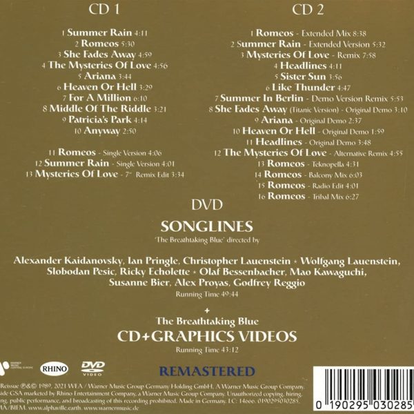 ALPHAVILLE – BREATHTAKING BLUE deluxe edition CD2D