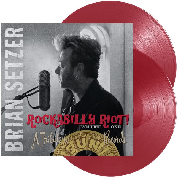 SETZER BRIAN – ROCKABILLY RIOT red vinyl LP