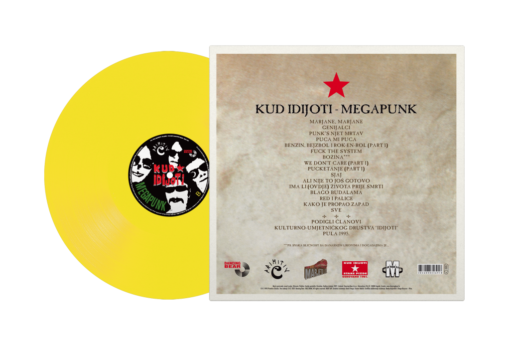 kud idijoti, megapunk, vinil