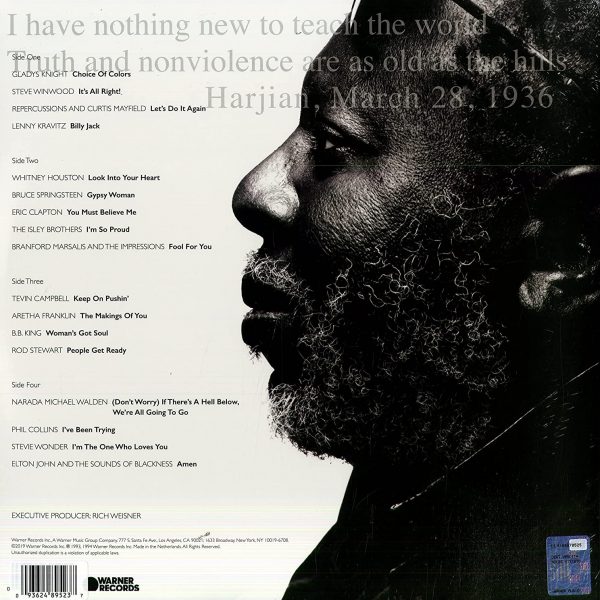 V.A. – TRIBUTE TO CURTIS MAYFIELD blue/green vinyl RSD 2021 LP2