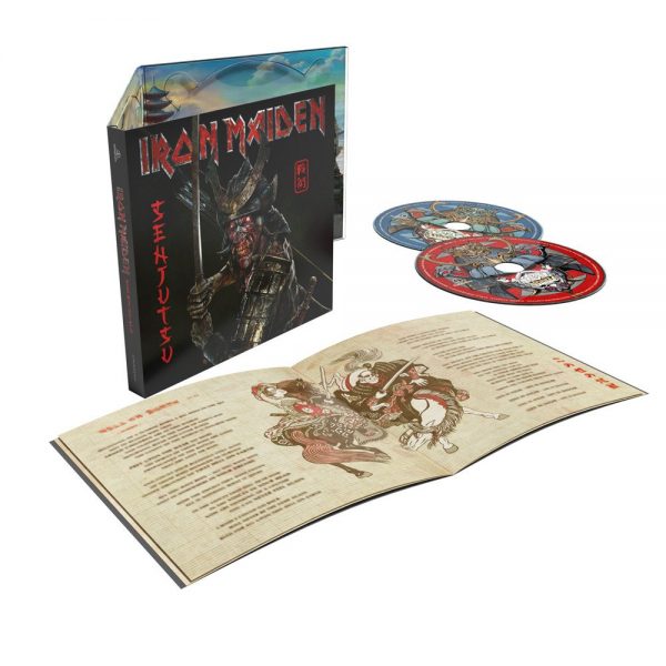 IRON MAIDEN – ‘SENJUTSU’ 2CD Digipack