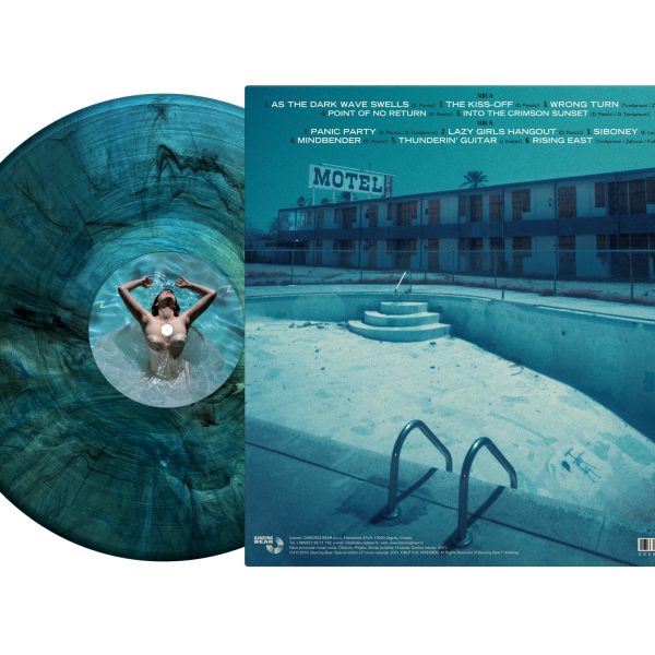 BAMBI MOLESTERS – AS THE DARK WAVE SWELLS blue marbled vinyl LP