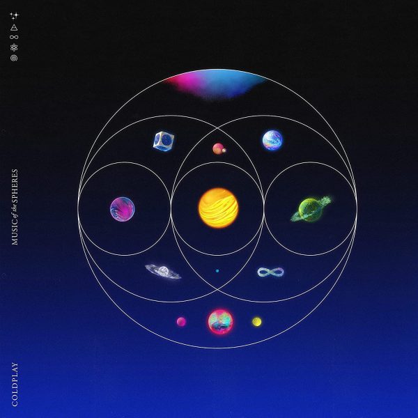 COLDPLAY – MUSIC OF THE SPHERES 140g 12″ splatter vinyl album