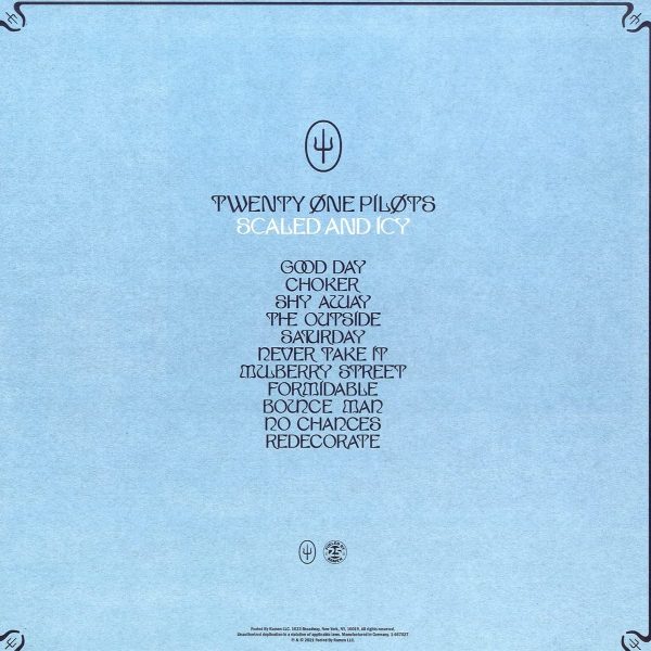 TWENTY ONE PILOTS – SCALED AND ICY  LP