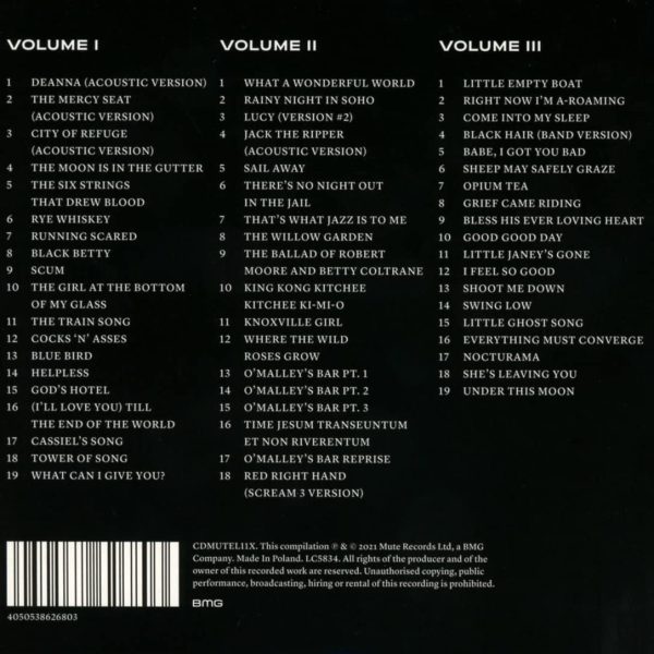CAVE NICK & THE BAD SEEDS – B-SIDES & RARITIES PART 1  CD3