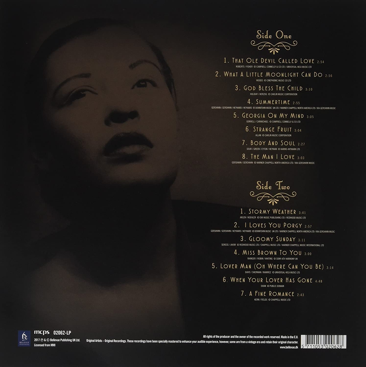 HOLIDAY BILLIE - LADY DAY LP - Slika 2