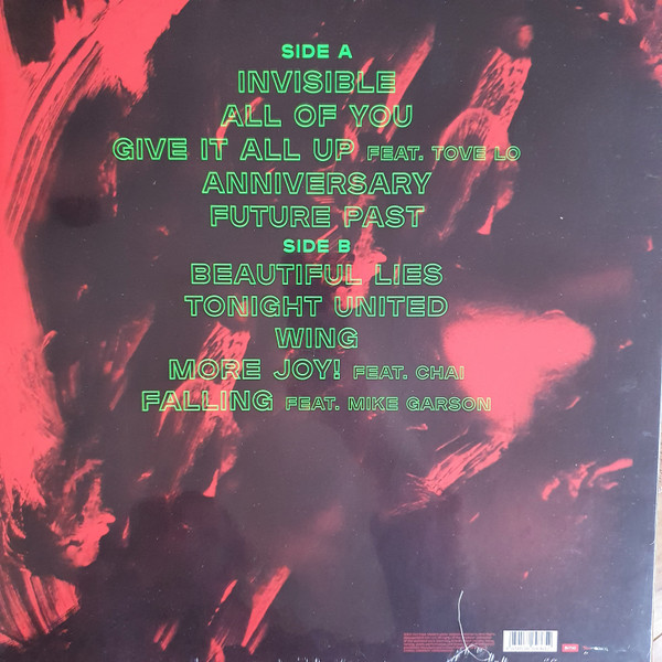 DURAN DURAN – FUTURE PAST white vinyl LP