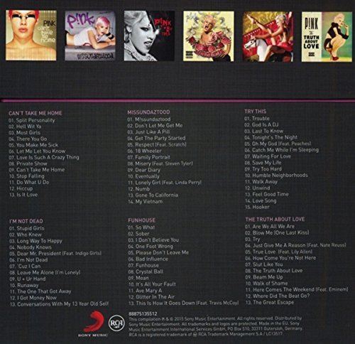 PINK – ALBUMS SO FAR CD6