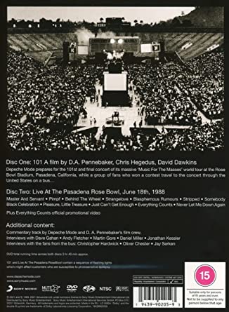 DEPECHE MODE – 101… DVD2