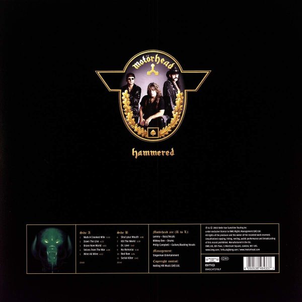 MOTORHEAD – HAMMERED LP