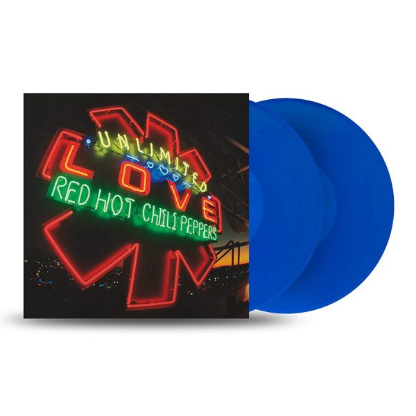 Red Hot Chili Peppers – Unlimited Love RHCP Limited 2 x 140g 12″ Blue vinyl album